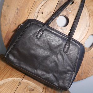 Latico Brown Leather Laptop Business Case